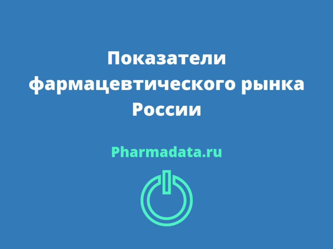 Pharmadata: показатели фармацевтического рынка России за октябрь 2024